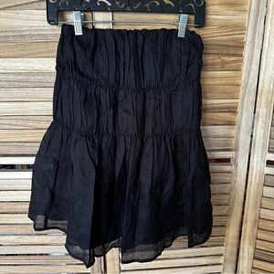 Dissh Mini Skirt Black Size 2 AU 6